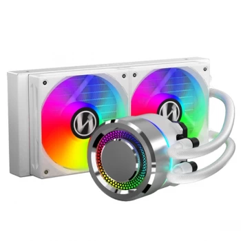 Lian-Li GALAHAD 240mm High Performance RGB CPU Water Cooler - White