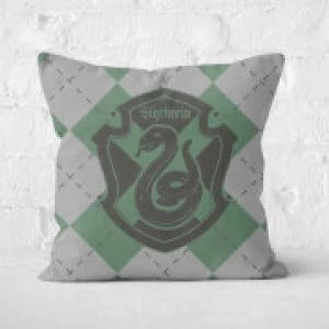 Harry Potter Slytherin Square Cushion - 50x50cm - Soft Touch