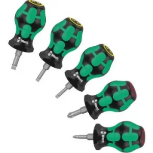 Wera Stubby Set 1 Screwdriver set 5 Piece