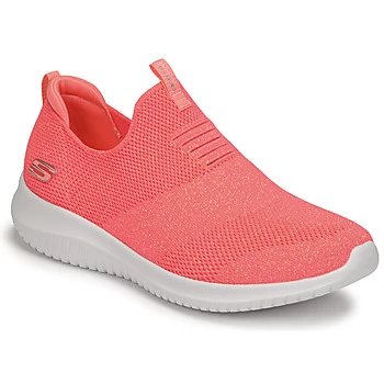 Skechers ULTRA FLEX womens Trainers in Pink,5,6,5,7