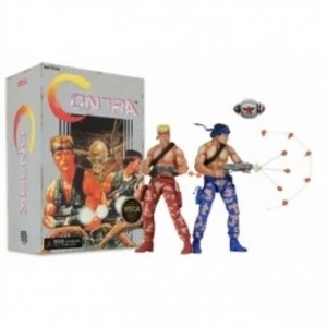 Contra 7" Scale Action Figure Bill and Lance 2 Pack Video Game Appearance