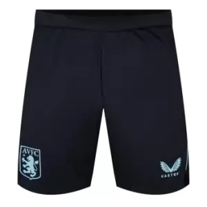 Castore Aston Villa Travel Shorts Adults - Black