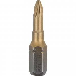 Bosch Maxgrip Pozi Screwdriver Bit PZ1 25mm Pack of 3