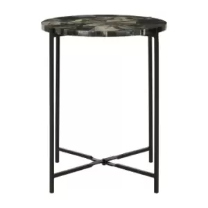 Marlox Antique Green / Black Table