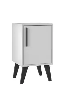 Aspen White Sidetable with Door