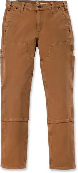 Carhartt Rugged Flex Stretch Twill Double Front Ladies Pants, brown, Size 41 42 for Women