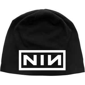 Nine Inch Nails - Logo Unisex Beanie Hat - Black