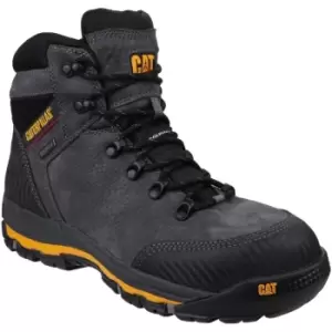 Caterpillar Mens Munising Waterproof Safety Boots (7 UK) (Dark Shadow) - Dark Shadow