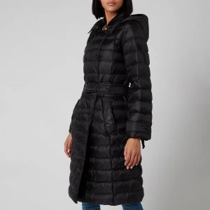 Michael Kors Womens Packable Trench Puffer Coat - Black - S