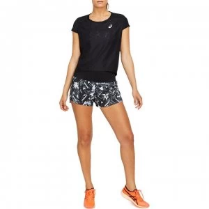 Asics Vent Womens Running Top - Black