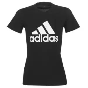 adidas BOS CO TEE womens T shirt in Black - Sizes S,L,XS