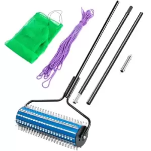 Vevor Roller Weed Rake Lake Weed Cutter 12' Muck Rake Pond Aquaticweed Remover