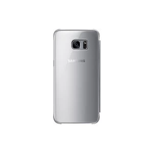 Samsung EF-ZG935CSEGWW Clear View Cover for Galaxy S7 edge Silver