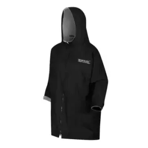 Regatta Junior Waterproof Changing Robe - Black