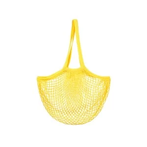 Sass & Belle Mustard Yellow String Shopper Bag