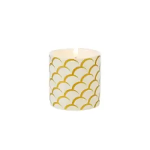 Fired Earth White Tea & Pomegranate Scented Candle