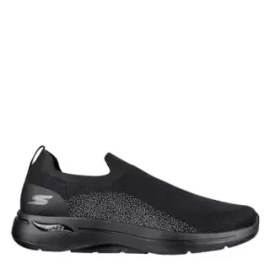 Skechers Go Walk Arch Mens Slip On Trainers - Black