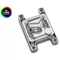 EK Water Blocks EK-Quantum Magnitude D-RGB AM4 CPU Water Block - Nickel + Plexi