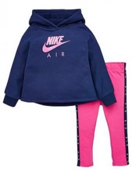 Nike Sportswear Air Toddler Girls Legging Set - Pink