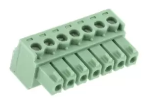 Phoenix Contact MCV 1.5/7-G-3.81 7-pin PCB Terminal Block, 3.81mm Pitch