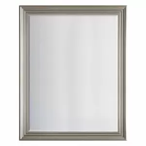 Crossland Grove Cheriton Mirror Brushed Steel - 940 X 1190mm