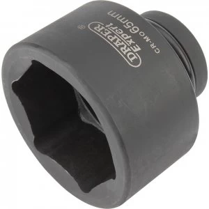 Draper Expert 1" Drive Hexagon Impact Socket Metric 1" 65mm