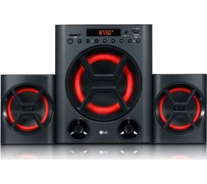 LG XBOOM LK72B Bluetooth Traditional Hi-Fi System Black