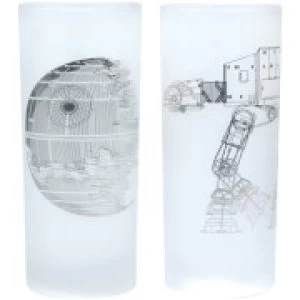 Star Wars Glasses Set - Death Star