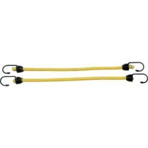 Light Duty Bungee Standard 2 Steel Hooks Yellow 18"