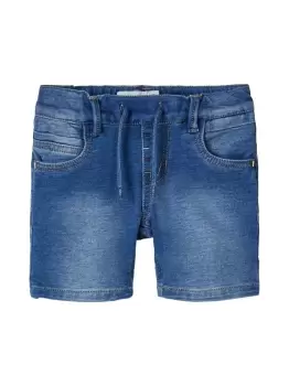 NAME IT Regular Fit Sweat Denim Shorts Men Blue