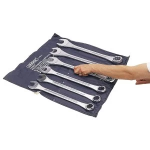 Draper Heavy Duty Long Pattern Metric Combination Spanner Set (6 Piece)