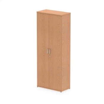 Trexus Office Very High Cupboard 800x400x2000mm 4 Shelves Oak Ref