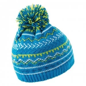 Dare2B Buzzer Knit Bobble Beanie - MethB/PetrBl