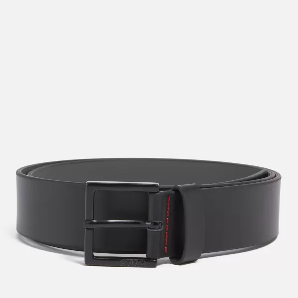 HUGO Mens Giove-HUGO-tip_Sz35 Belt - Black - 100cm