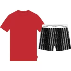 Calvin Klein S/S Boxer Set - Red