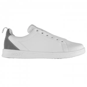 DKNY Finn Mens Trainers - White/Silver