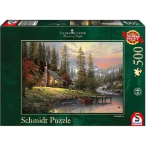 Thomas Kinkade: A Peaceful Retreat Jigsaw Puzzle - 5000 Pieces