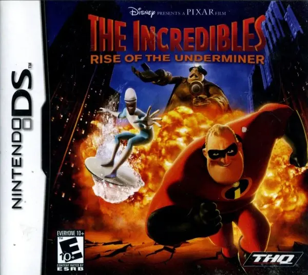 The Incredibles Rise of the Underminer Nintendo DS Game