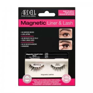 Ardell Magnetic Liquid Liner & Lash Kit Demi Wispies Black