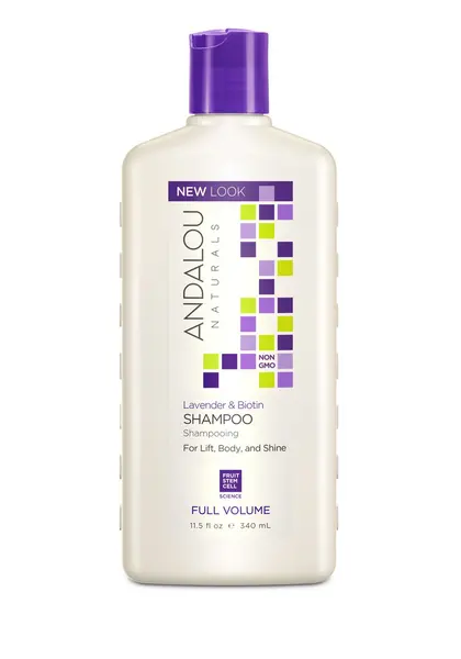 Andalou Naturals Full Volume Lavender and Biotin Shampoo 340ml