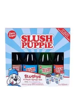 Slush Puppie Zero Sugar Syrup (180Ml X 4)