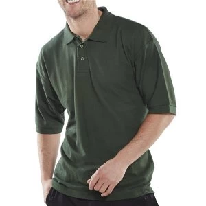 Click Workwear Polo Shirt 200gsm L Bottle Green Ref CLPKSBGL Up to 3