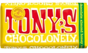 Tony's Chocolonely 32% Almond Honey Nougat Milk Chocolate 180g