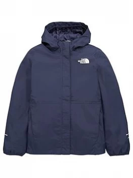 The North Face Girls Resolve Reflective Jacket - Navy, Size S=7-8 Years, Women