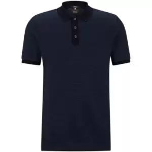 BOSS Peterson Polo Shirt - Blue