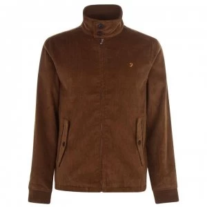 Farah Vintage Bowie Corduroy Harrington Jacket - Truffle 230