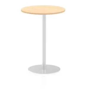 Italia Poseur Table Round 600 Top 1145 High Maple