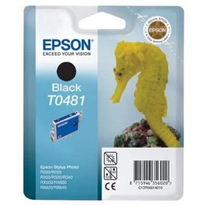 Epson Seahorse T0481 Black Ink Cartridge