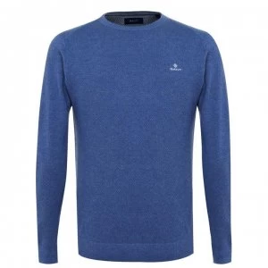 Gant Gant Crew Neck Jumper - Denim 906