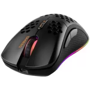 Deltaco Gaming GAM-120 Wireless gaming mouse Radio Optical Black 6400 dpi